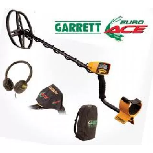 Металотърсач Garrett EURO ACE + Ultimate 13 Сонда - iShop.bg Металотърсач Garrett EURO ACE + Ultimate 13 Сонда