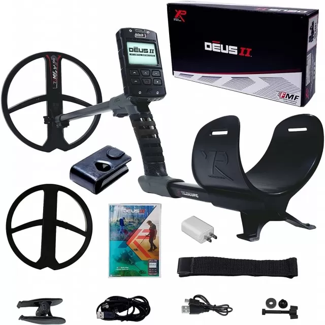 XP DEUS II + RC + 28 см FMF антена (в отлично състояние)