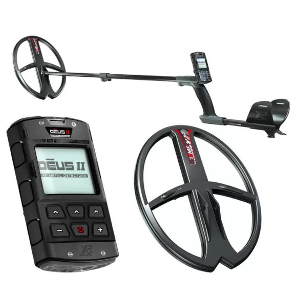 XP Deus II + RC + 34 см FMF DD антена 
