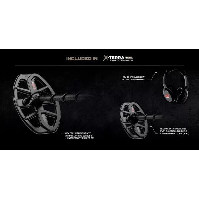 Металотърсач Minelab X-Terra Elite Expedition Pack + 15" Антена - 3
