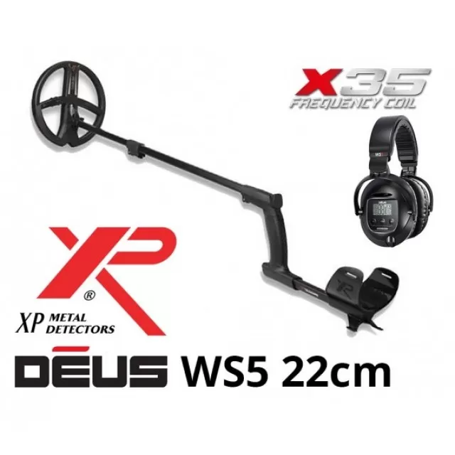 Металотърсач XP DEUS v. 5 + WS5 + сонда Deus X35 22,5 см. (9)
