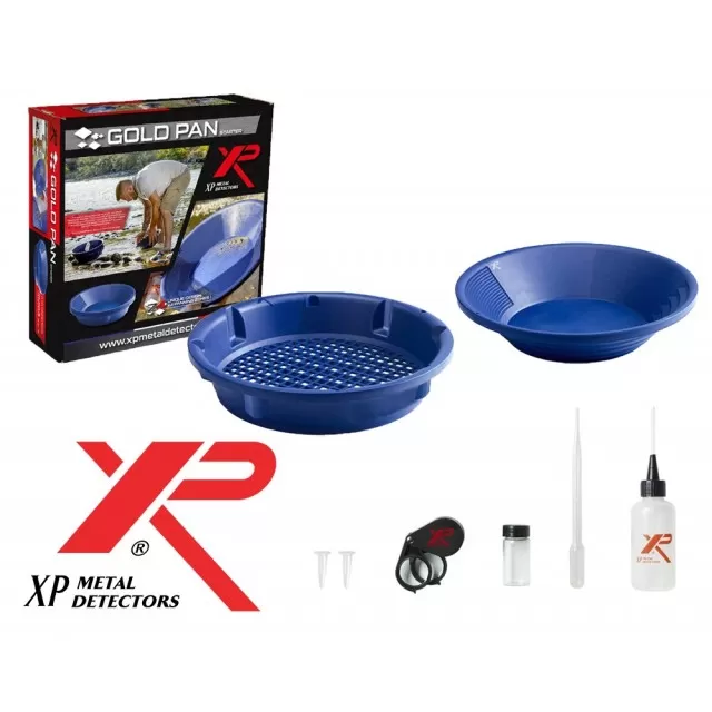 XP Starter Gold Pan – комплект за търсене и промиване на самородно злато - iShop.bg XP Starter Gold Pan – комплект за търсене и промиване на самородно злато