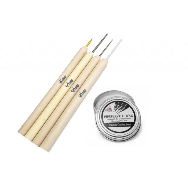 Почистващи писалки + вакса Preserve-IT